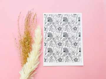Water Transfer | Magic Transfer | Water Soluble Image Transfer for Polymer Clay